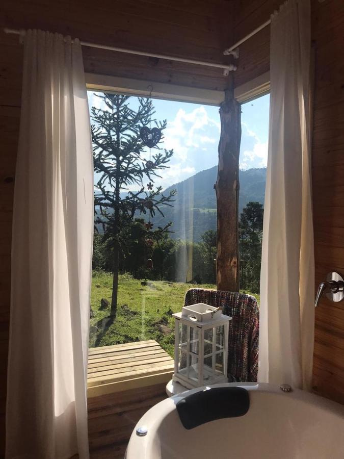 Cabana Refugio - Pousada Colina Dos Ventos Urubici Bagian luar foto
