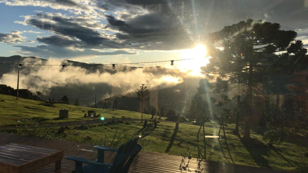 Cabana Refugio - Pousada Colina Dos Ventos Urubici Bagian luar foto