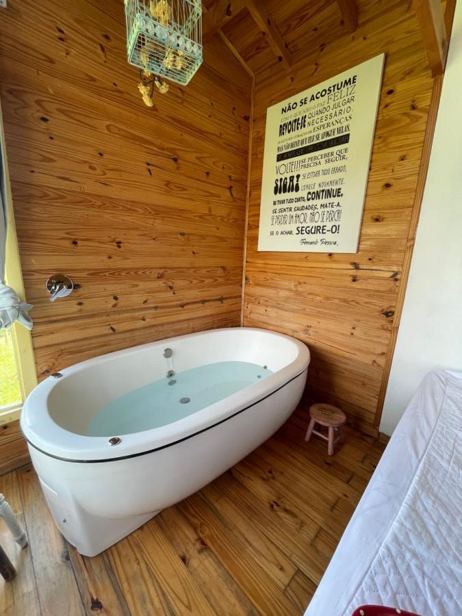 Cabana Refugio - Pousada Colina Dos Ventos Urubici Bagian luar foto