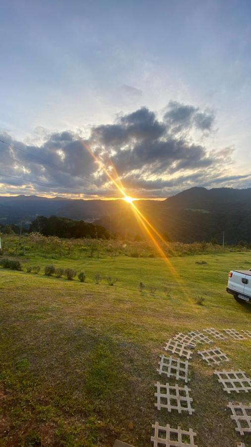 Cabana Refugio - Pousada Colina Dos Ventos Urubici Bagian luar foto