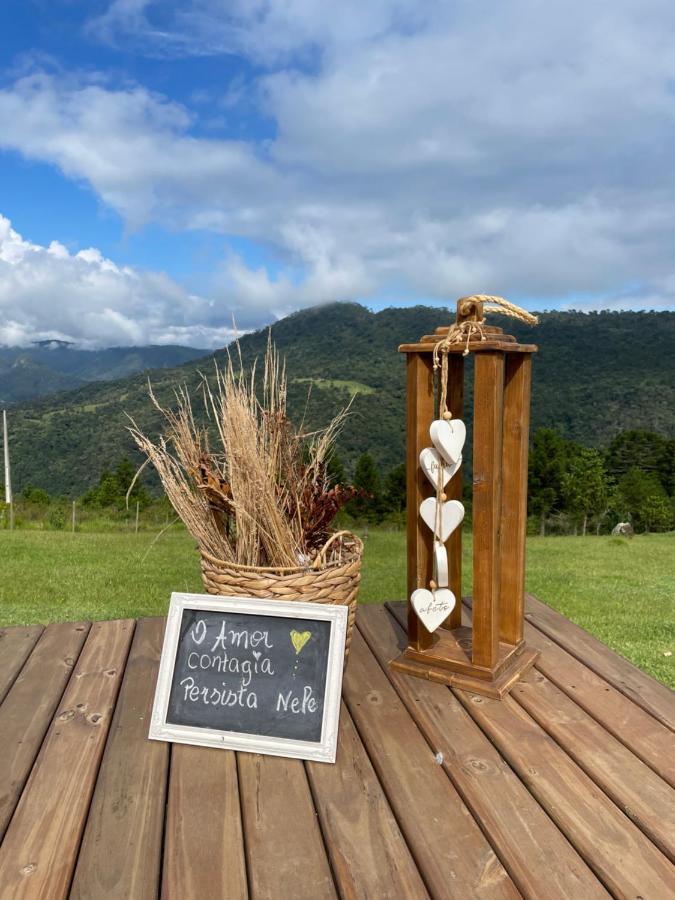 Cabana Refugio - Pousada Colina Dos Ventos Urubici Bagian luar foto