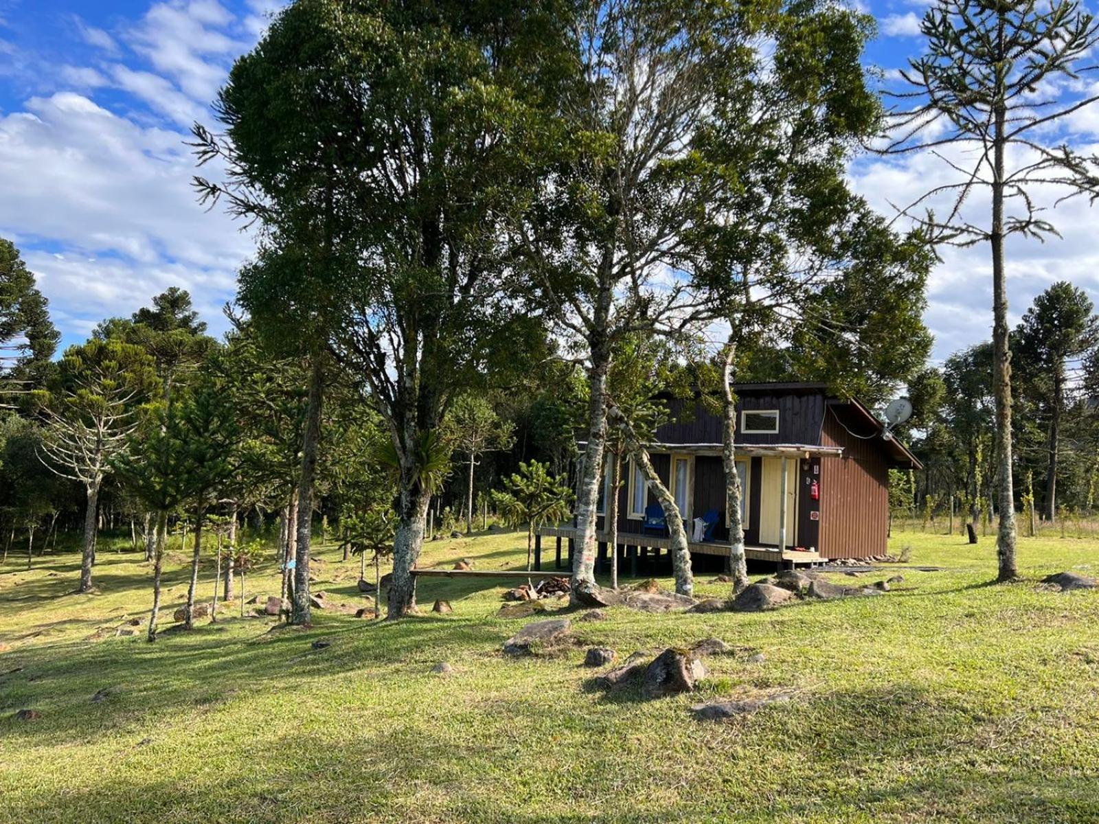 Cabana Refugio - Pousada Colina Dos Ventos Urubici Bagian luar foto