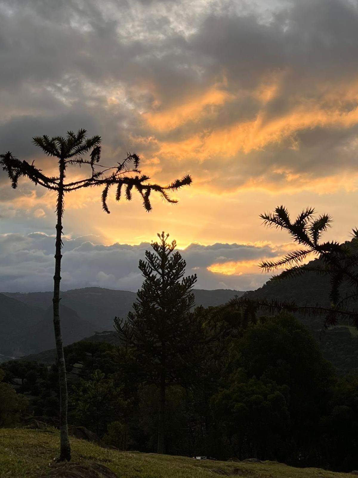 Cabana Refugio - Pousada Colina Dos Ventos Urubici Bagian luar foto